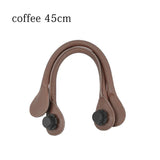 TANQU New Short PU Faux Leather Handle for Obag Colourful Handle for  Classic O Bag Women's Bags EVA Handbag