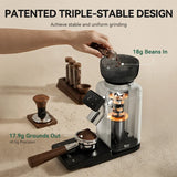 Petrus Coffee Grinder With 40 Precise Settings Conical Burr Grinder For Espresso/Drip/Pour Over/Cold Brew/French Press PE3788