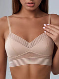 Sexy lace U-shaped backless lingerie for women without steel rings beautiful back bra ultra-thin invisible bra cross-border b