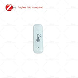Tuya Zigbee Temperature And Humidity Sensor Indoor Smart Home Hygrometer Battery Powered Smart Life APP Z2M Real-time Monitoring
