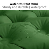 By Inflating Double Inflatable Camping Mattress Ultralight Sleeping Pad