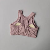 Women's sports bra vest yoga suit, shock resistant running, fitness training, quick drying one-piece vest