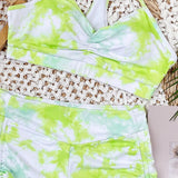 New Two Piece Swimsuit Swimwear Women Print Shirring High Waist Bathing Suit Beachwear High Quality Banadores Bikini 2026 Mujer