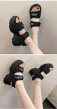 New Sports Sandals for Women Flat Bottomed Beach Shoes Thick Soled Casual Women Shoes Sandalias De Mujer 2025