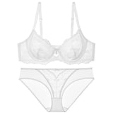 Sheer Lace Teddy Lingerie Set Panty Sexy Bra & Panty Set Ultra Thin Comfortable Summer Wear S-3XL BC Sexy Gift Sexy Tushy MOYISU
