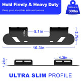 Universal Soundbar Wall Mount Speaker Stands For Sonos Beam Wall Mount Bracket Compatible Home Living Room Decoration Durable