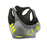6 Colors Sports Bra Women Cross Hollow Back Gym Jogging Crop Top Female Tops Yoga Fitness Shockproof Vest Sport Bras for Women