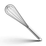 VIMACO® Stainless Steel Balloon Whisk Set 8" 10" 12" Non-Stick Egg Beater