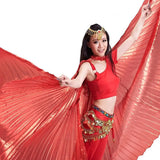 Women Fashion Egyptian Egypt Belly Dance Professional Costume Wing Belly Dance Accessories Stage Performance Wear