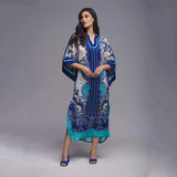 2026 Women Swimsuit Beach Cover Up dress Sleeve Kaftan Beach Tunic Long Pareos Bikinis Cover ups Summer Robe Plage Beachwear