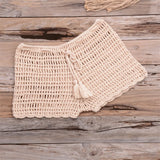 17 Colors Bikini Bottom Hollow Out Mini Shorts Swim Brief Women Swimwear Female Bather Brazilian Tanga Panties Underwear V7011