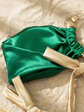 Splicing Metallic Stain One Shoulder Bikini Women Swimwear Female Swimsuit Two Pieces Bikini Set Bandeau Bathing Suit Swim Lady