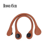 TANQU New Short PU Faux Leather Handle for Obag Colourful Handle for  Classic O Bag Women's Bags EVA Handbag