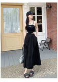 Versatile Knot Spring Summer F Skirt Ele Design Elastic Waist Skirt Sweet Aosphere Skirts For Ladies Fashion Women Skirts HSSZ