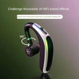 K20 Wireless Bluetooth Headset Single Ear Left and Right Ear Wear Ear-Mounted for iPhone Samsung Xiaomi Phones In-ear Earphones