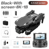 Lenovo M10 8K Drone Professional with Screen Brushless Motor High Definition Dual Camera WIFI Obstacle Avoidance Quadcopter 5G
