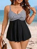 2026 Large Plus Size Swimsuit Women 2 Pieces Strappy Beach Dress Swimwear Female Bathers Bathing Swimming Swim Suit Beachwear
