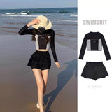 Female Sexy Split Swimsuit, Two Piece Set for Covering The Belly and Slimming, Hot Spring Sports Swimsuit