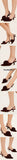 2026 Big Size 43 Summer Women's Pointy Toe Kitten Heels Slingback Satin Sandals Elegant Sandal Rose Flower Office Lady Shoes