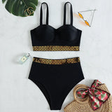 2025 Sexy Push Up Bra Cup Bikinis High Waist Bikini Female Swimsuit Women Swimwear Two-pieces Bikini set Bathing Suit Swim Lady