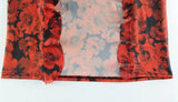 Ahagaga 2025 Summer Fashion Women's Straps Dresses Print Asymmetrical Chiffon Floral Streetwear Skinny Trailing Yk2 Vestidos
