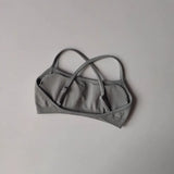 Gathering Shock-proof and Beautiful Back Seamless Sports Bras Gym Women Top Crop Tube Yoga Tops Fitness Scrunch Bum Workout Suit