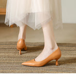 Patent Leather Fashion High Heels 2026Pointed Toe Pumps Elegant Woman Heeled Shoes Shallow Mouth Candy Colored Sexy Single Shoes