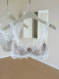 French Lace Minimizer Bra Set Large Bust | U-Plunge Push Up Anti-Sagging Sexy Underwear | Summer New  Hot Sale MOYISU Panty Set