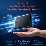 For Toshiba A5 Series  2.5-inchexternal Portablehard disk USB 3.2  Ultra High Speed External For Laptop Internal Storage MAC