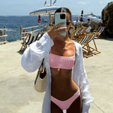Diamond One Piece Swimsuit With Lace Pants Sexy Bikini Women Swimwear 2025 Swim Suits Female Biquini Sliming Bodysuit Beachwear
