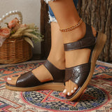 Summer Silver Thick Sole Sandals Women Comfortable Hollow Out Non Slip Platform Sandles Woman Hook Loop Soft Sole Casual Sandals