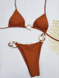 Triangle String Bikini 2026 Women Halter Swimsuit Solid Sexy Swimwear Female Bathers Bathing Swimming Swim Suit Beachwear