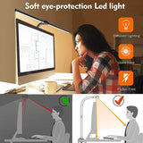 LAOPAO Double Head LED Desk Lamp With 5 Lighting Modes