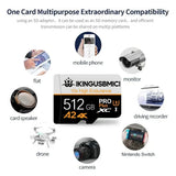 Speed Boost SD Cards Micro TF Card Memory Card TF Cards 32GB 128GB 256GB A1 Ultra HD Ultra HD High Speed for PC Drone Tablet