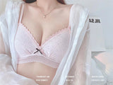 Japanese Style First Bra for School Girls No Wire Seamless Bralette Teen Comfort Invisible Thin No Marks, Natural Chest Enhancer