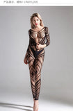 Various sexy mesh outfits, sexy lingerie jumpsuits, cutout halter bodysuits, women's bodystockings