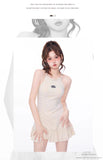 New Split Swimsuit for Women's Sports, American Style, Conservative, Meat Covering, Slimming, Vacation, Seaside Swimsuit