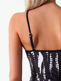 2026 Summer Women's Tank Bikini Set High Wasit Shorts Tankinis Beachwear Sexy Backless Monokini Print Bathing Suit Femme Biquini