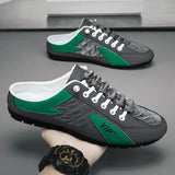 Summer Slippers for Men Trendy Men's Flat Bottom Casual Shoes Soft Sole Support Shoes Men's Sneakers