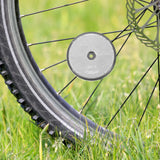2 Pcs Round Reflector Screw on Automobiles Reflectors for Post Reflective Tape Trailer Trailers Safety Plastic Boats Gate