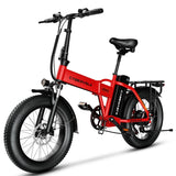 Cybervelo 1000W Ebike For Adults,Removable Battery EBike,28+MPH,Foldable Electric Bike,80 Miles Max Range,Fat Tire EK4 EK5