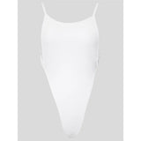 Extreme Mini Micro String Backless Women Swimwear One Piece Swimsuit Female High Cut Monokini Thong Bathing Suit Swim Beachwear