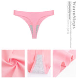 WarmSteps Solid T-back Fitness Sports Underwear Big Size Women's Panties Woman Sexy Lingerie Bikini Panties for Woman XXXL Size