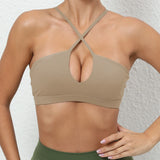 New Summer Sexy Sports Bra Workout Brasier Running Breathable Fitness Underwear Female Quick-Dry Yoga Clothes Gym Top Woman