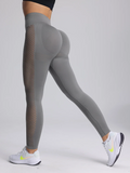 Breathable Women Sports Leggings Gym Yoga Fitness Overalls Yoga Legging High-Waisted Pants Sporty Seamless Trousers Clothing Hot