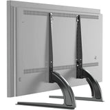 Universal Table Top TV Stand Mount for 32 to 75 Inch Screen TVs, TV Base 3-Level Height Adjustable TV Legs Max VESA 600x400mm