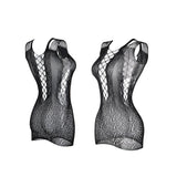 Sexy Women Fishnet Hollow Out Cover Up Dress See Through Bodycon Beach Swimwear Summer Style