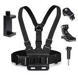360° Rotate Climbing Cycling Phone Stand Bike Motorcycle GPS Live First-Person-View Camera/Mobile Phone Holder With Chest Strap