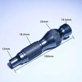 Metal screwdriver multi-purpose wrench 6.35 batch head aluminum alloy household cross handle precision portable wrench