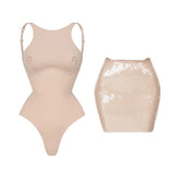 2026 2Pcs Sexy Women One Piece Swimsuit Female Swimwear Solid Biquini High Cut Monokini Push Up Swim Suits Bathingsuit Beachwear